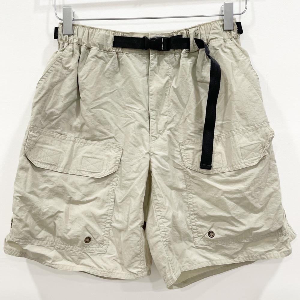 REI Men’s Beige UPF 50+ Belted Shorts Nylon Outdoor Hiking Small